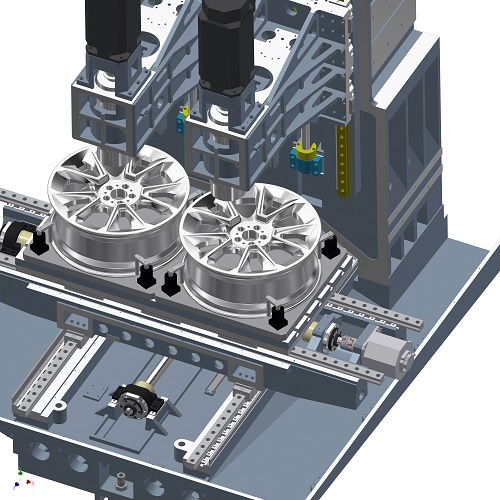 雙休心T輪轂專用機(jī)的加工效果如何？
